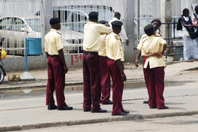 Some Lastma Officials on Duty.