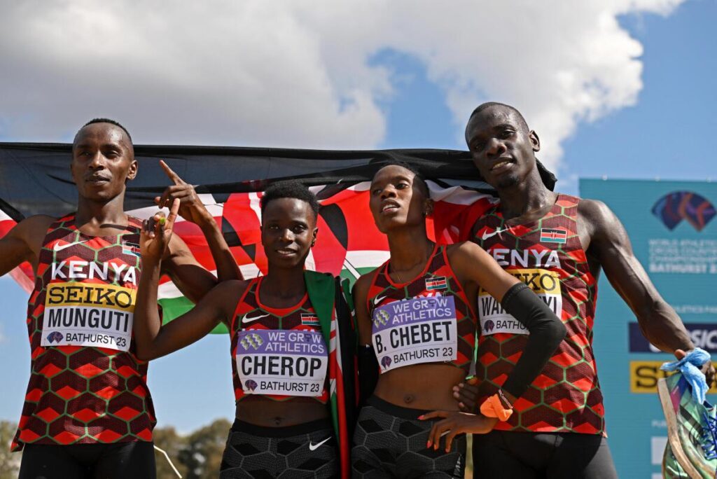 KENYA WINS THE MIXED RELAY GOLD IN THE 2023 WORLD CROSS COUNTRY