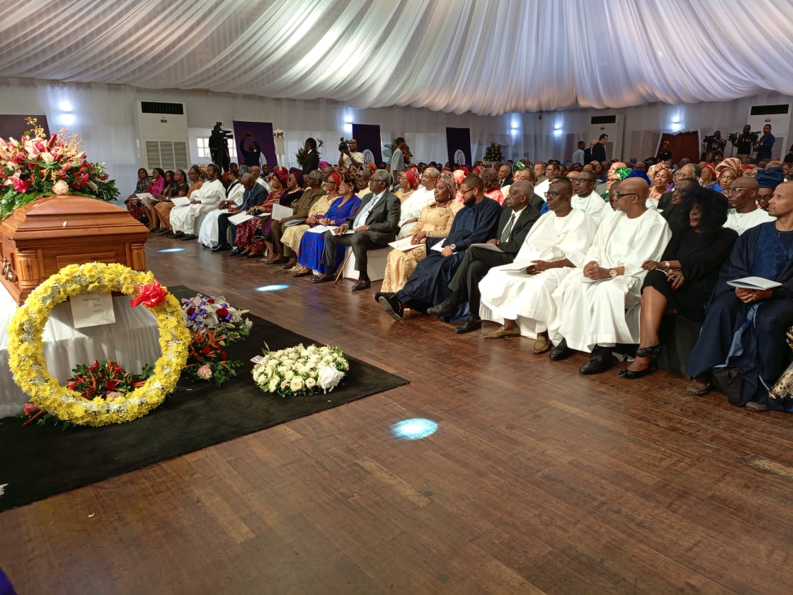 Burial Ceremony of Late Akintola Williams.