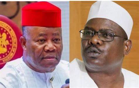 Senate President, Akpabio, The Chief Whip, Sen. Ndume