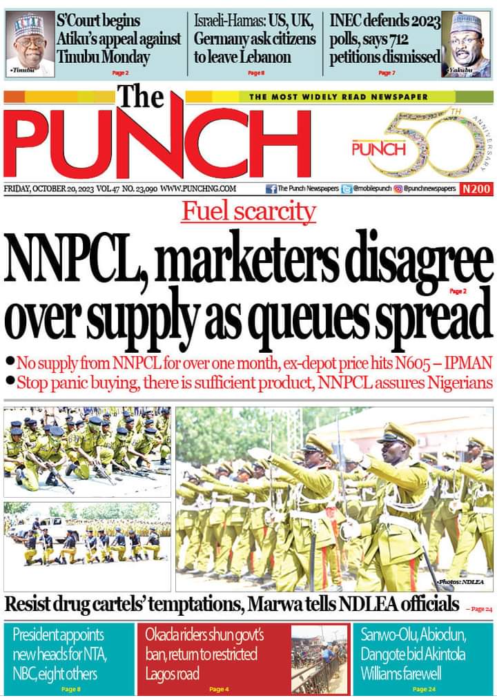 PUNCH NEWSPAPER