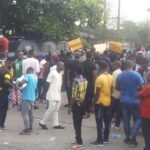 Protesting Nigerians in Abuja demand urgent rescue of abducted Oyo schoolchildren