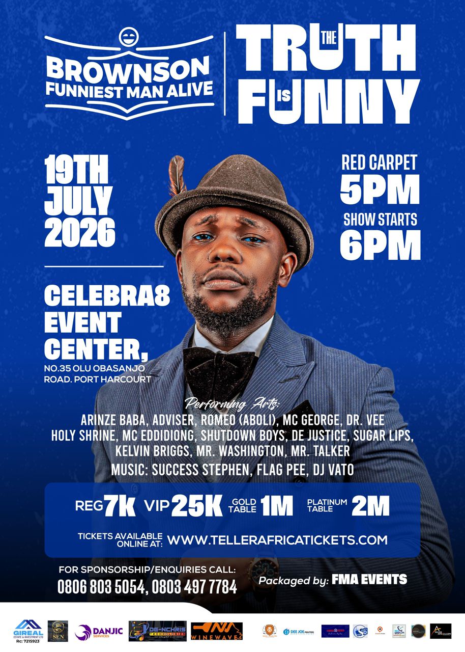 Funniest Man Alive comedy show in Port Harcourt featuring top Nigerian comedians
