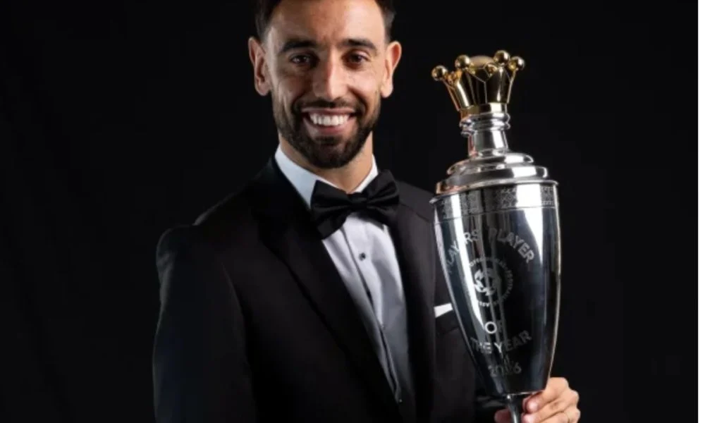 Bruno Fernandes wins PFA Players’ Player of the Year award