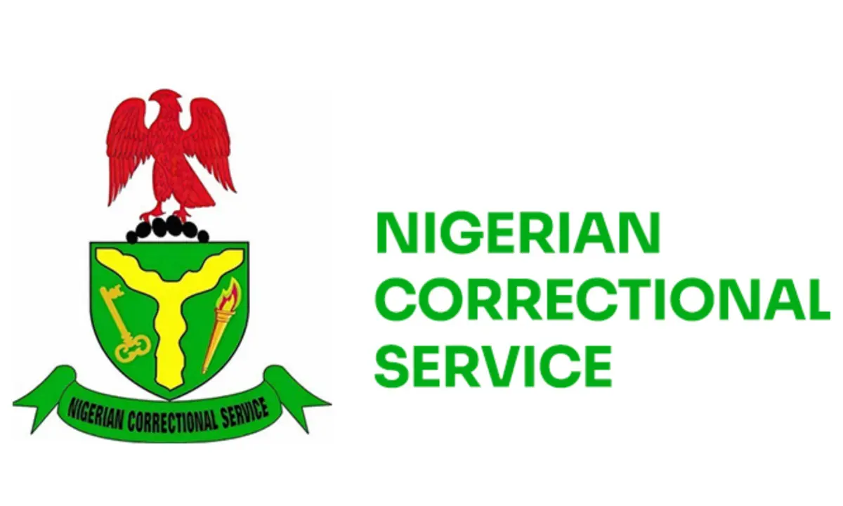 Nigerian Correctional Service officers at a custodial facility