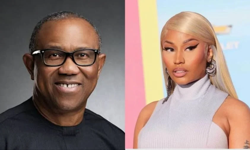 Nicki Minaj follows Peter Obi on X after Niger State killings post