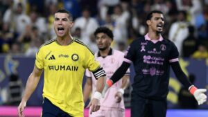 Ronaldo Scores Hat-Trick as Al Nassr Beat Al Kholood 5-3