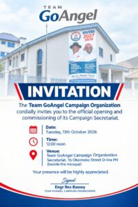 ADP Rivers 2027: Angel Lawson Announces Campaign Secretariat Opening